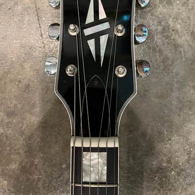 MIJ De Carlo lawsuit era Les Paul custom copy 70s - Ebony image 5