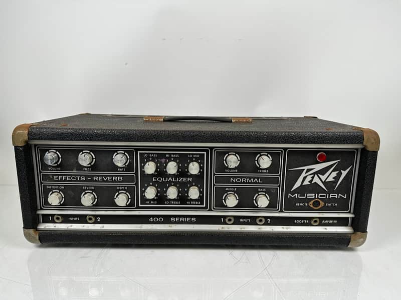 Peavey Musician 400 Series 210-Watt Guitar / Bass Head | Reverb