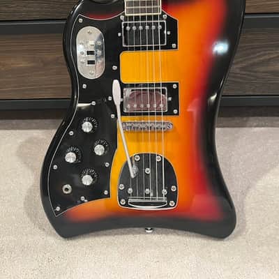 LEFTY LEFT HANDED Eastwood Custom Shop S-200 Thunderbird 2017 - Sunburst image 2