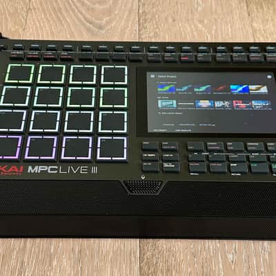 Akai MPC Live III Standalone Sampler/ Sequencer 2025 - Present - Black PLUS Samsung 4 Terabyte SSD Internal Drive Installed image 3