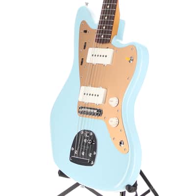Fender Certified Pre-Owned Vintera II '50s Jazzmaster, Rosewood Fingerboard, Sonic Blue (K4) (47296) image 4