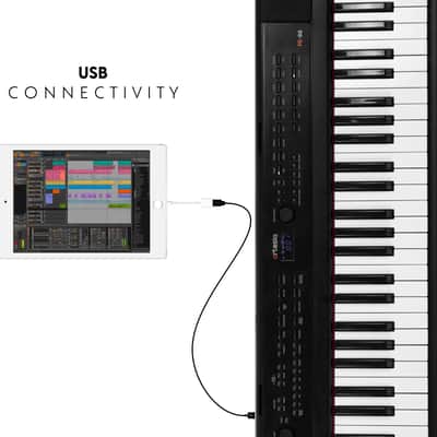 Artesia PE-88 WH - Digitalpiano Weiss image 7