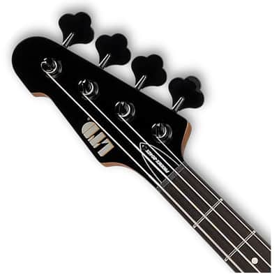 ESP LTD PHX-204DX Bass Guitar - Black Burst - B-Stock image 4