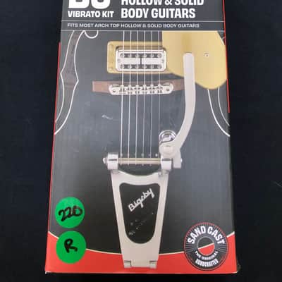 Bigsby 006-0136-100 B3G Vibrato Tailpiece with Gretsch Logo 2010s - Gold image 4