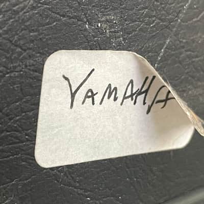 Vintage 1970’s Yamaha Hardshell Guitar Case Black Tolex with Green Interior May Fit SX SC SF SG SL Strat image 16