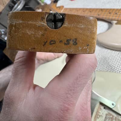 Fender Musicmaster with Maple Fretboard 1956 - 1959 - Desert Sand image 15
