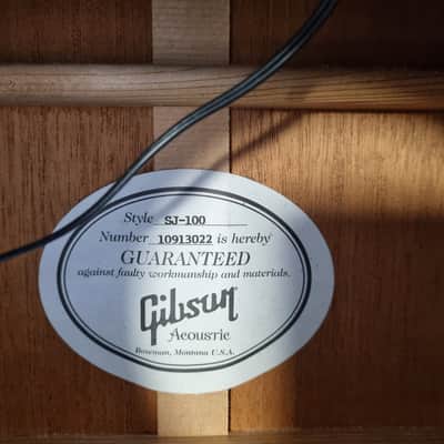 Gibson 1941 SJ-100 2013 Antique Natural image 4