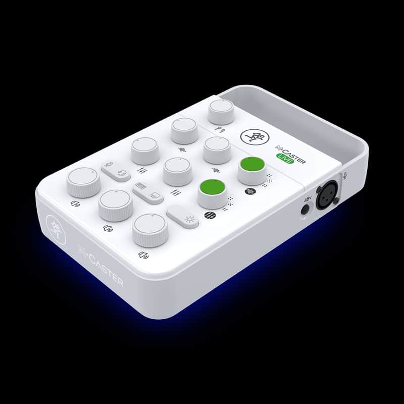 Mackie M-Caster Live Portable Livestreaming Mixer - White image 1