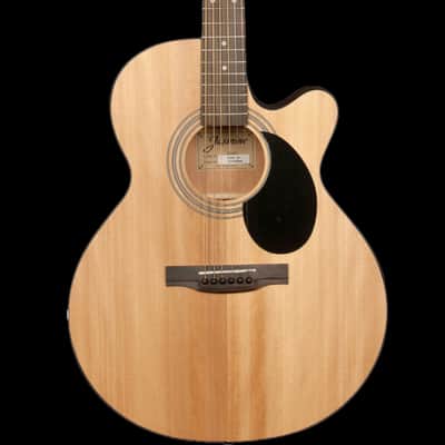 Jasmine S-34C Grand Orchestra Cutaway Acoustic Guitar, Natural image 1