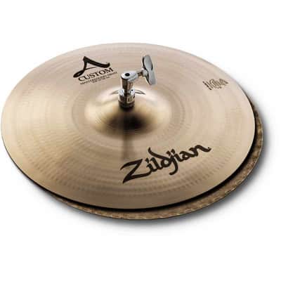 Zildjian A20550 A Custom 14" Mastersound hi-hat image 1