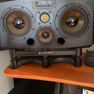 ADAM Audio S3X-H Horizontal Active Nearfield / Midfield Monitors (Pair) 2010s - Black image 2