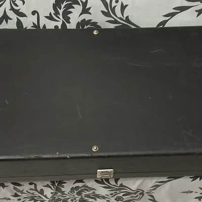 42X16X6 INCH KEYBOARD SYNTH GUITAR Hardshell Case FLIGHTCASE BLACK STRONG WOOD image 3