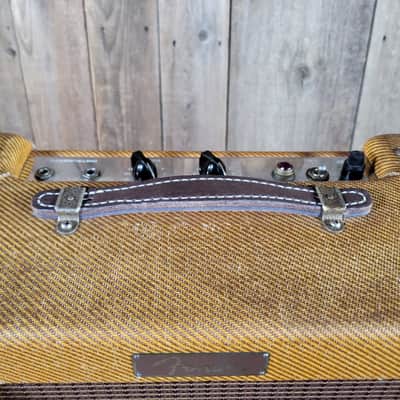 Fender Princeton 5F2-A Tweed 1960 All Original Except the Handle - Tweed image 9