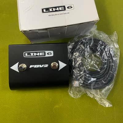 Line 6 FBV2 2-Button Footswitch 2010s - Black image 1