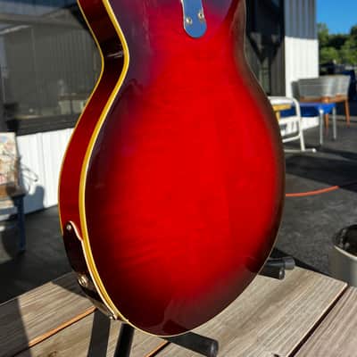 Mosrite Celebrity ii Deluxe 70’s Cherry Burst image 10