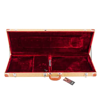 Glarry ST High Grade Electric Guitar Square Hard Case Flat Yellow image 5