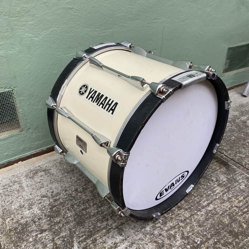 Yamaha 13x18" Power-Lite Bass Drum // Birch Shell // Piano White Wrap // Made in Japan // Vintage image 1