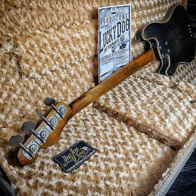 2018 Lucky Dog Law-Maker bass - 100% Handcrafted in Tennessee - No Partscaster - Relic guitar aged image 19