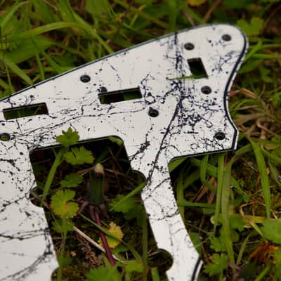 Fender Jazzmaster pickguard MIJ made in japan crafted marbla Parchment image 2