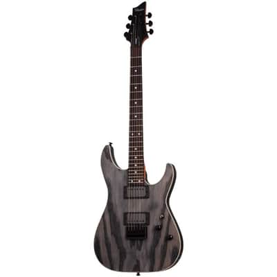Schecter 3951-SHC C-1 Standard 6 String RH Electric Guitar - Charcoal Satin image 2