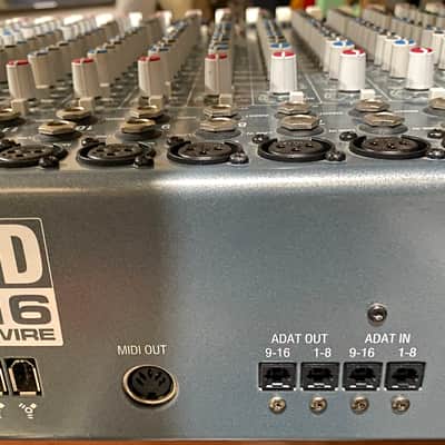 Allen & Heath ZED R16 ADAT Analog British EQ Digital/Analog Hybrid Mixer • Built-In 24-Bit 16-Channel D/A Conversion image 3