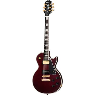 Epiphone Jerry Cantrell "Wino" Les Paul Custom Electric Guitar - Wine Red image 2