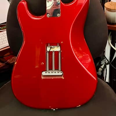 Fender American Vintage '62 Stratocaster 1985 - 1989 - Candy Apple Red image 2