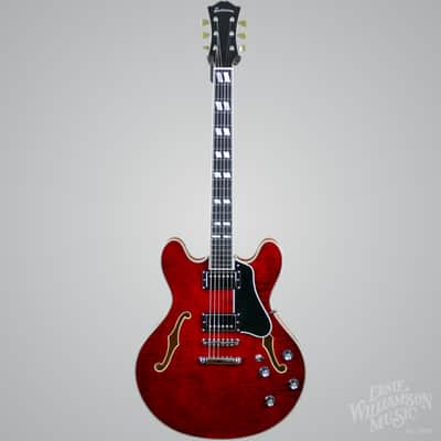 Eastman T486 Semi-Hollow Electric Guitar with Hardshell Case image 4