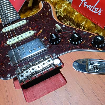 Fender Michael Landau Coma 1959 Stratocaster BRAND NEW Stripped Dakota Red! Custom Floyd Rose route from factory! Ultimate American 50s Reissue USA Super Strat HSS Guitar image 7