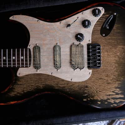 Build to Order GB Liuteria Traditional Strato black relic image 5