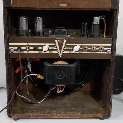 COLLECTORS! National Valco Art Deco Jazz Era Guitar Amp 1940s USA image 17