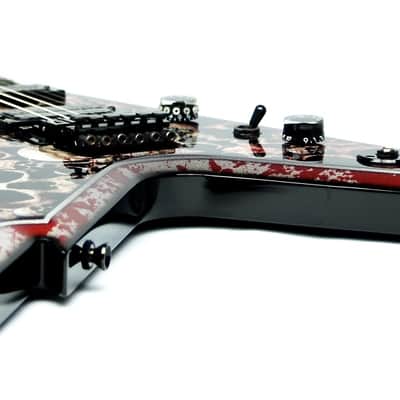New! Dean USA Limited Edition Dime Razorback V Skulls Floyd Rose Guitar w/ OHSC image 6