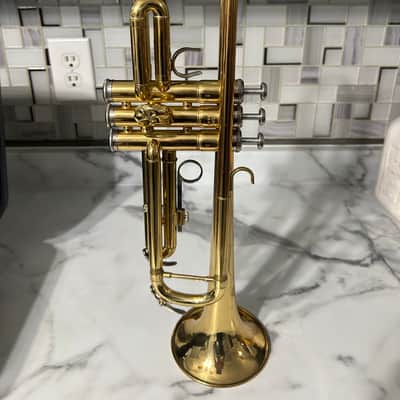Yamaha YTR-200ADII Advantage Standard Bb Trumpet 2010s - Brass image 4