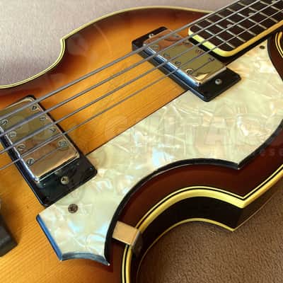 GRECO VB-450 1976 - w/HSC - VINTAGE JAPAN VIOLIN BASS image 24