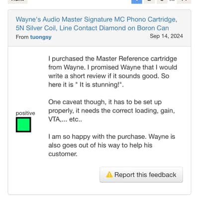 Wayne's Audio Master Signature MC Phono Cartridge, 5N Silver Coil, Line Contact Diamond on Boron Cantilever image 24