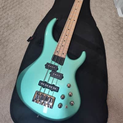 MTD Kingston LK 32" Scale 4 string, Maple Board, Mystic Seafoam (Solid Gloss) image 2