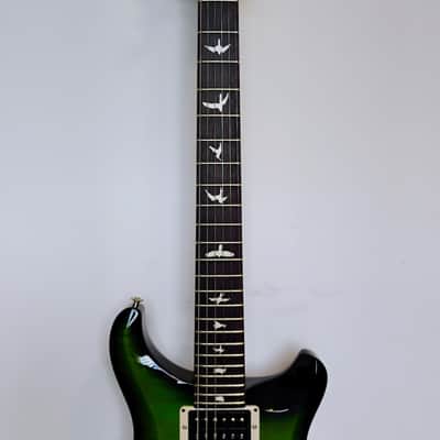 Openbox/nos PRS S2 Custom 24 - Pattern Thin Neck - 2024 - Eriza Verde Smokeburst - High Gloss Nitro - USA - PRS Gig Bag image 11