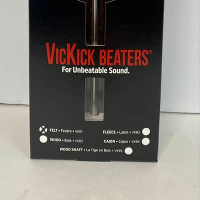 Vic Firth Vic Kick,Bass Drum Beater Medium Hard Felt, Radial Head image 1