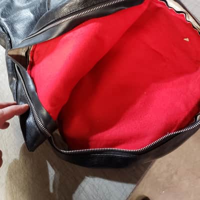 1970's Vintage 5 String Banjo Vinyl Black Red Flannel Interior Gigbag image 5