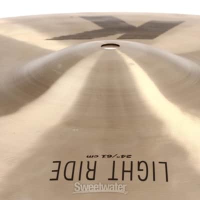 Zildjian 24-inch K Zildjian Light Ride Cymbal (K0834d1) image 3
