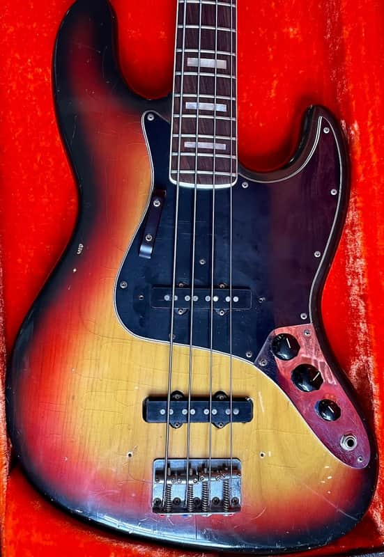 Fender Jazz Bass 1977 Jazz Bass 1977 - Sunburst image 1