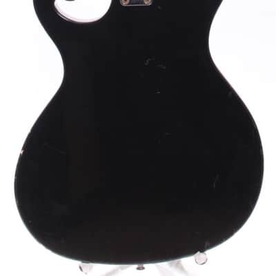 1981 Epiphone Scroll Bass black image 6