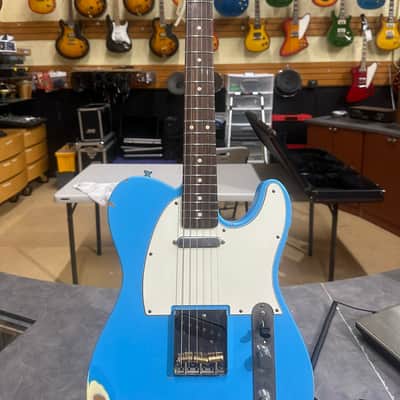 Bill Nash Telecaster t 63 Mani blue Reissue Brand New image 2