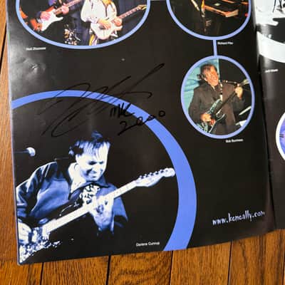 Ibanez LACS 7-string | The “Dave’s Party Piece” guitar used on Vai “Live at the Astoria” | Rare tour collectibles included | Brand new Ibanez case | FREE shipping image 21