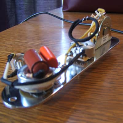 Fender Telecaster Harness/Control Plate "Greasebucket" Tone Circuit image 1