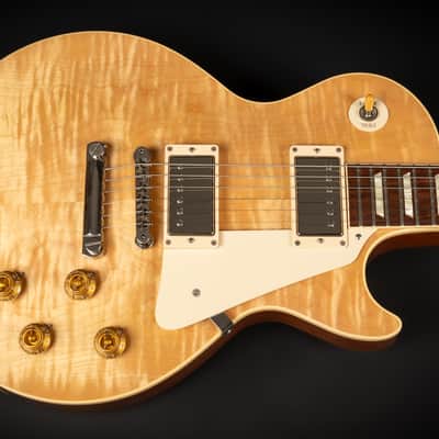 2011 Gibson Custom Shop '58 Les Paul Standard Reissue Flame Top Natural VOS | USA 1958 Vintage R8 R9 | CoA OHSC image 4