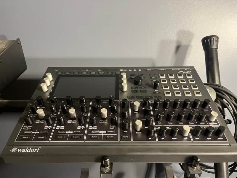 Waldorf Iridium Desktop Synthesizer 2020 - Present - Black image 1