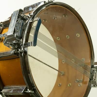 1980s Yamaha Recording Custom 6.5x14 Real Wood Snare Drum SD-065D image 12