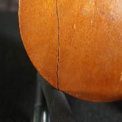 Antique Banjolele Ukulele - Closed Back with F Holes image 13