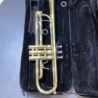 Jean Paul USA TR-430 Intermediate Student Trumpet Outfit with Contoured Case 2010s - Clear-Lacquered Brass -#19769 image 1